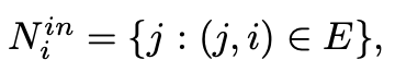 In-neighbors of a Node