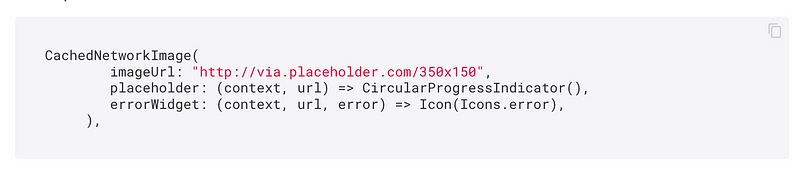 Image caching demonstration using cached_network_image