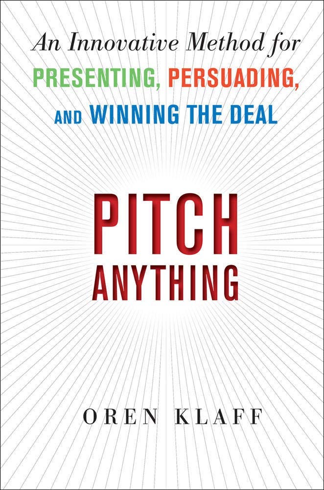 Cover of "Pitch Anything"