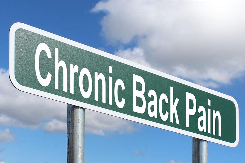 Managing chronic pain while writing