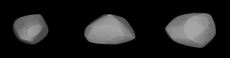 Asteroid Apophis's orbit diagram