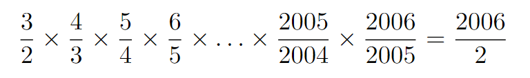 Identifying patterns in the algebraic fractions