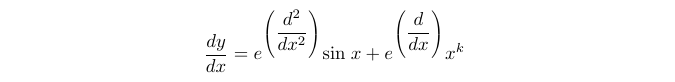 Problem setup for differential equations