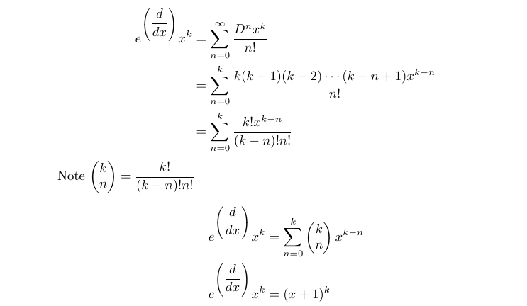 Exploring e^D(x^k)