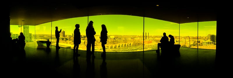 Artistic view of the Guthrie Theatre