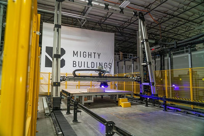 Mighty Buildings Printing Technology