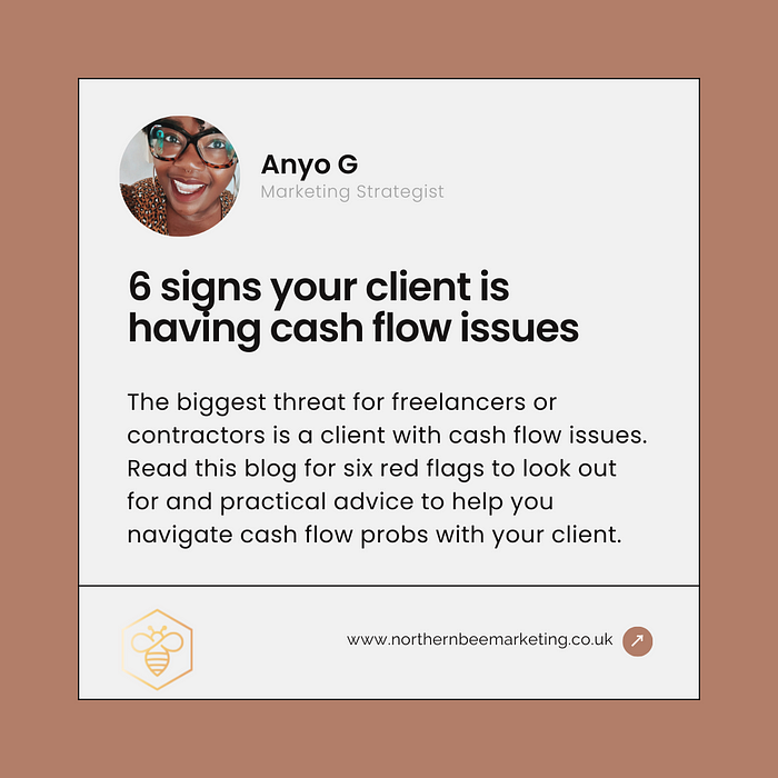 Understanding cash flow issues in small business clients