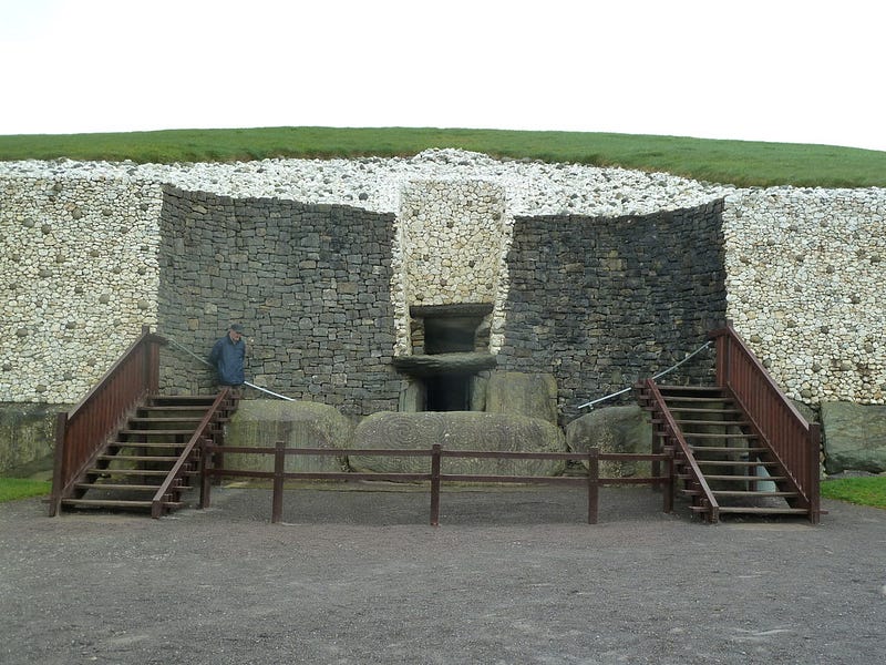 Entrance to the Newgrange Passage Tomb