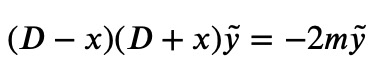 Transformation of the equation with new integer definition