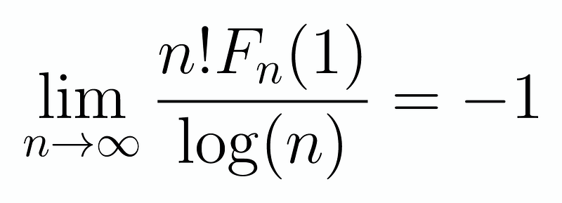 Final result of the integral limit