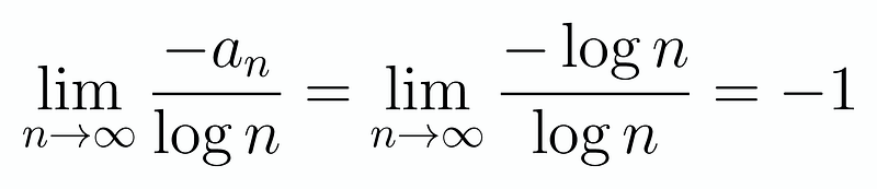 Simplified limit result