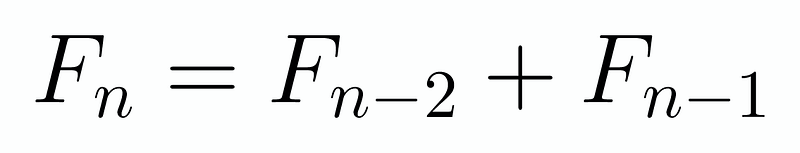 Recurrence Relation in Fibonacci Sequence