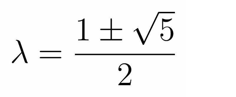 Quadratic Solution Results