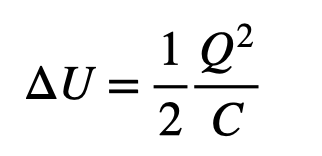 Energy calculation in a capacitor