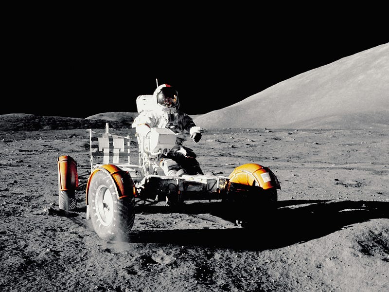 Lunar exploration partnership between NASA and JAXA