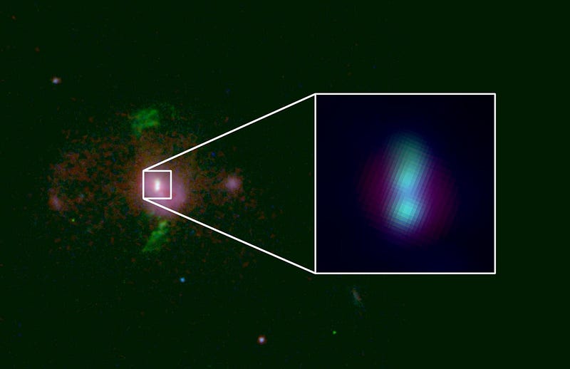 Visualization of supermassive black holes with surrounding stars