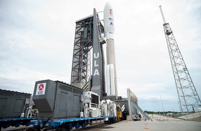 Launch site at Cape Canaveral