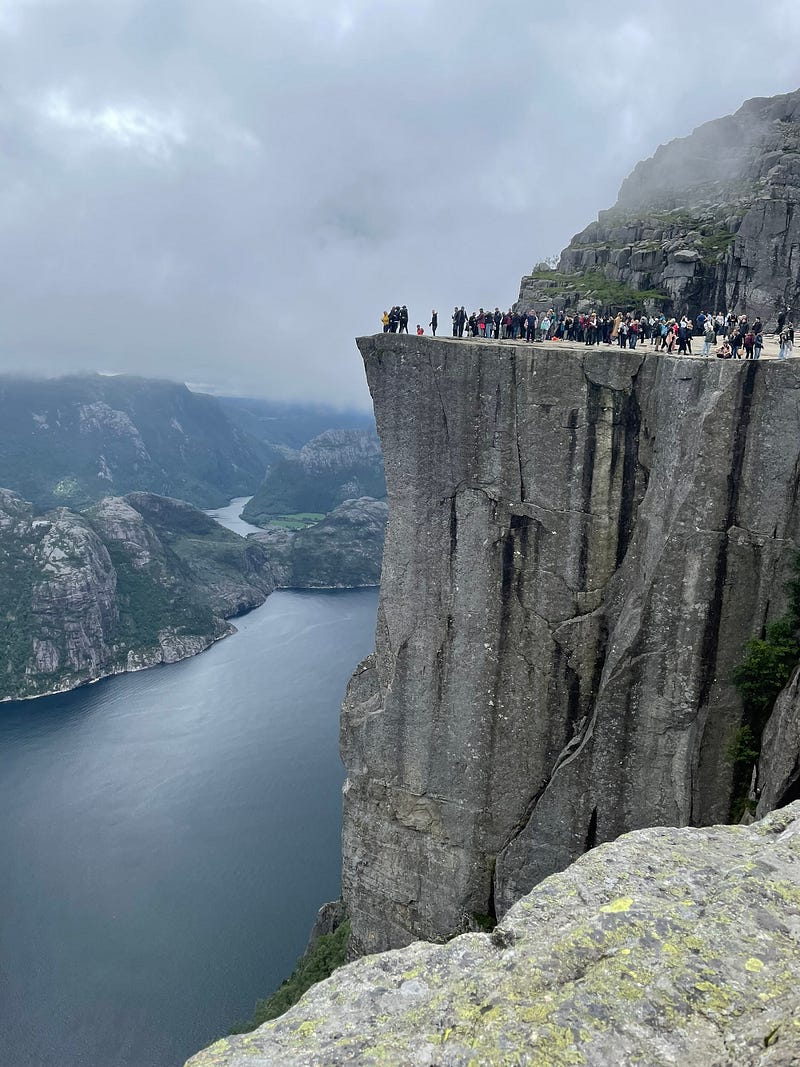 Preikestolen, "Pulpit Rock" - A breathtaking view